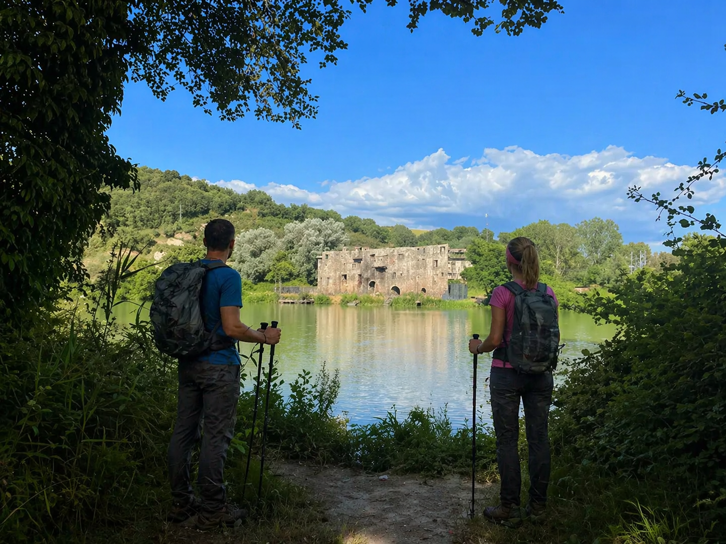 Smarttour Komoot – Valle del Tevere